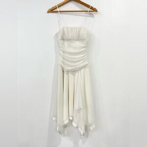 City Triangles Y2k Vintage Ruched Fairy Dress Medium